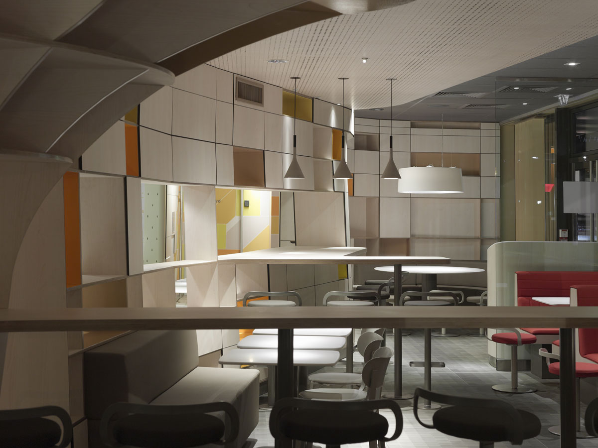 McDonald's restaurant furniture design